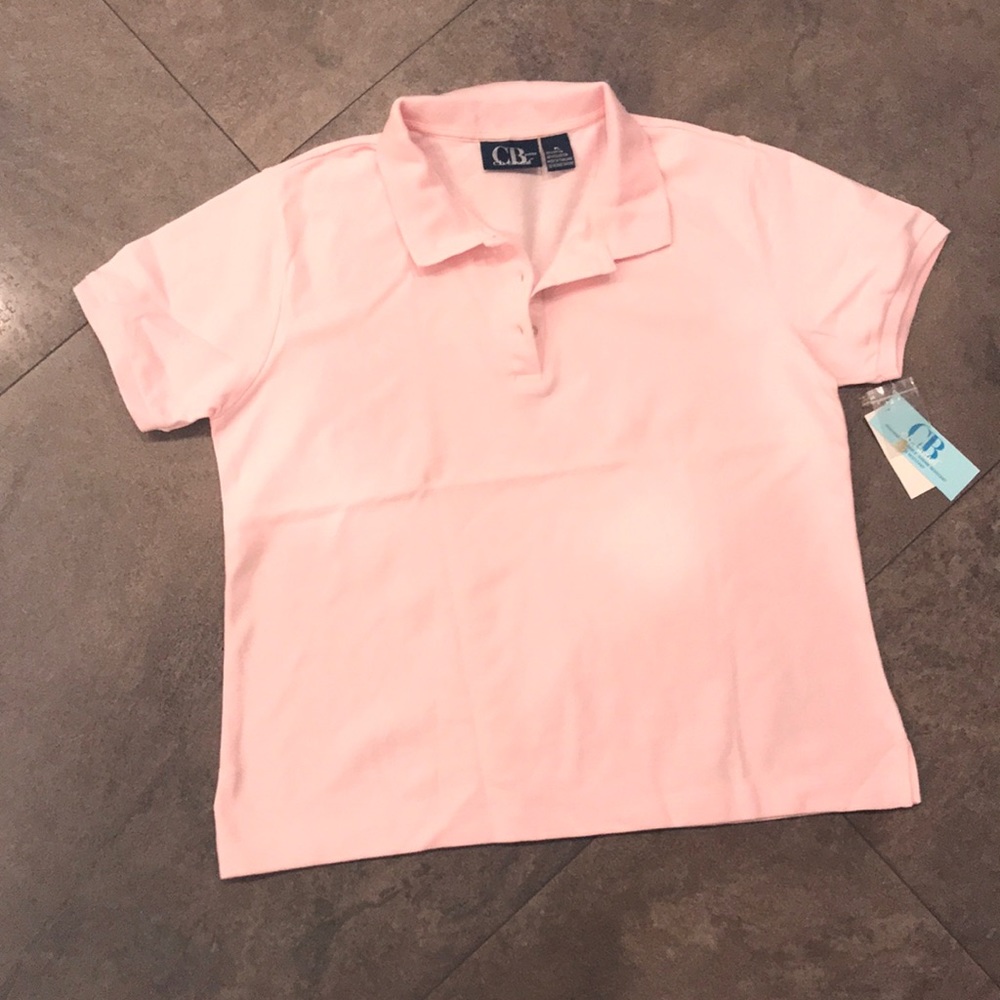 NWT C.B. Casual pink pollo! Great for golf, tennis